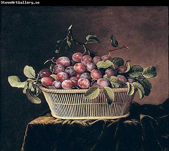 unknow artist Basket of Plums